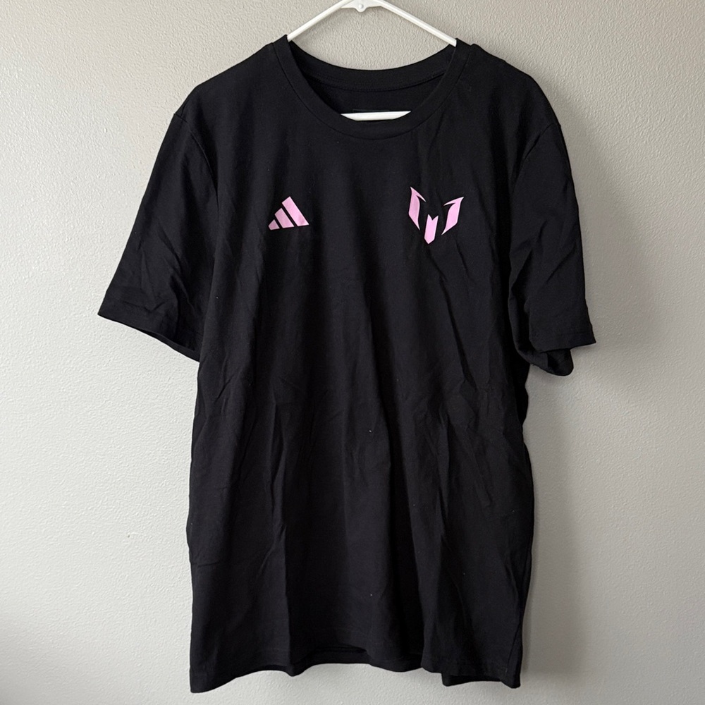 Adidas Shirt Men’s Black Lionel Messi #10 Soccer Football Inter Miami Size XL
